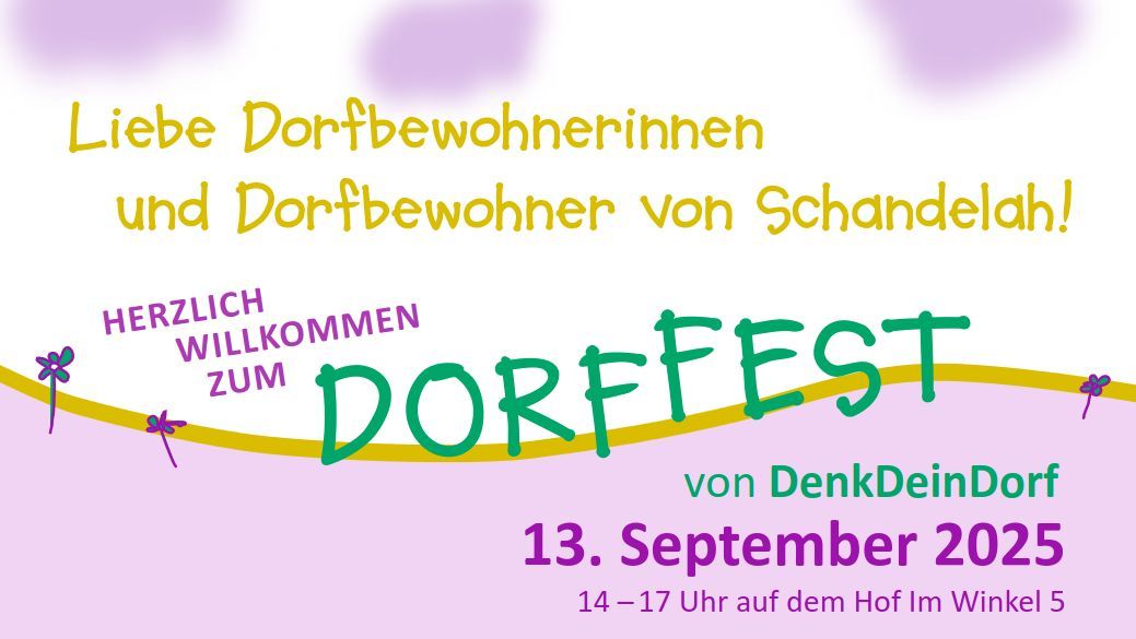 Dorffest von Denk Dein Dorf